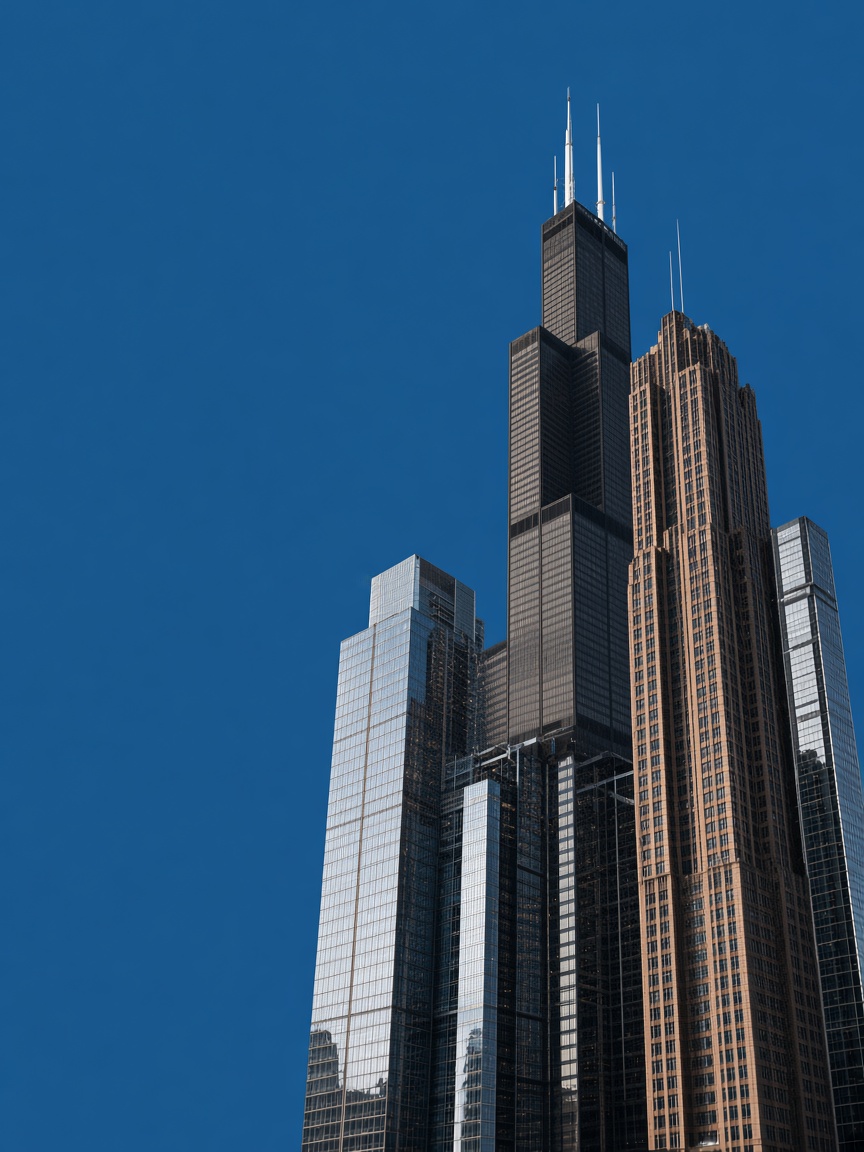 City skyline illustrating ambitious home improvement projects