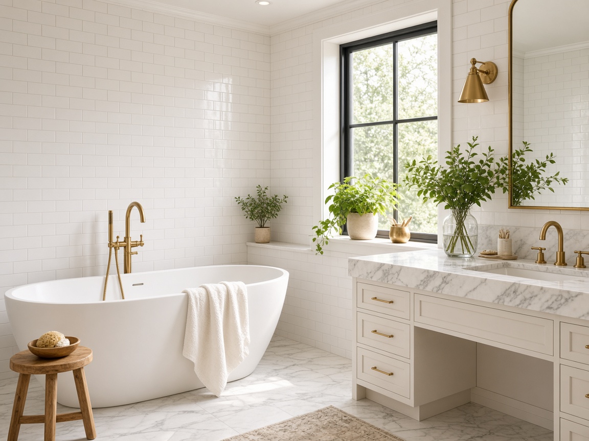 Renovated bathroom