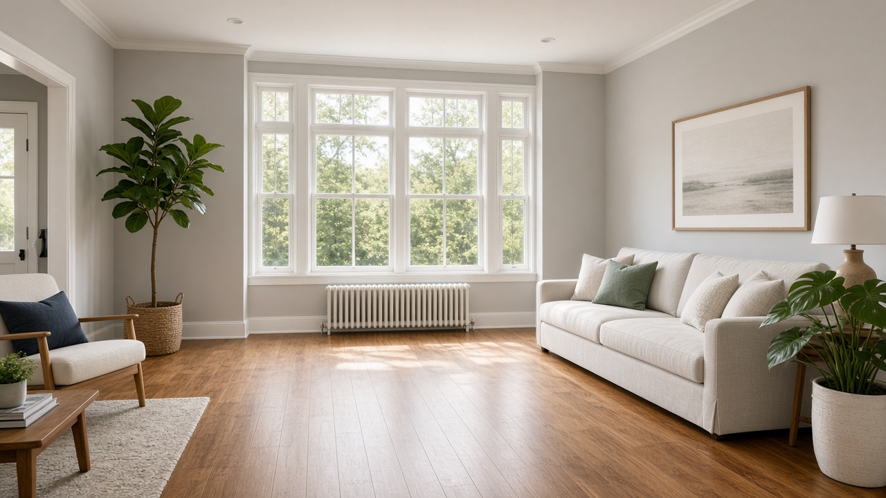 Living room renovation